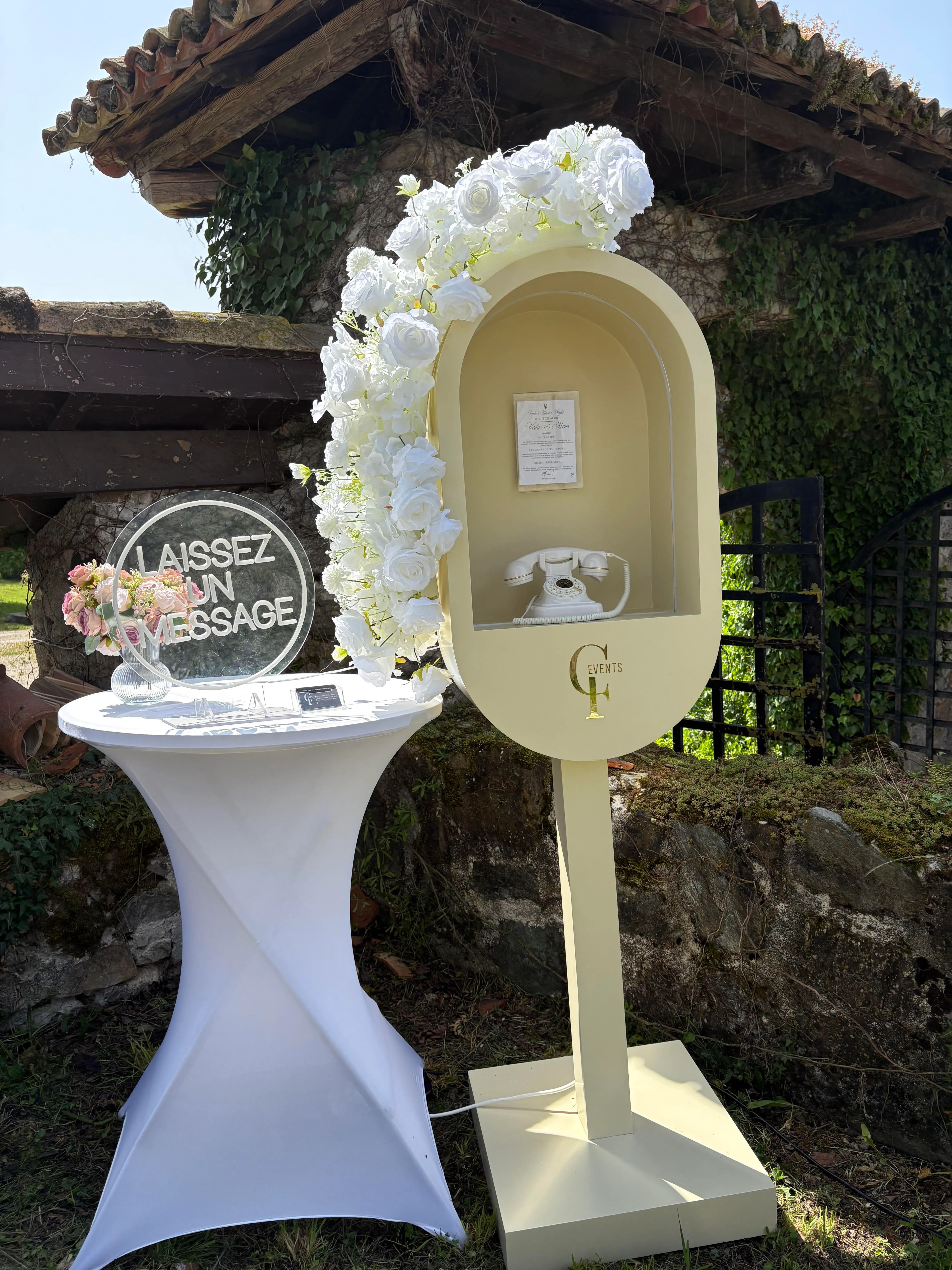 Livre d’or audio – Petite cabine